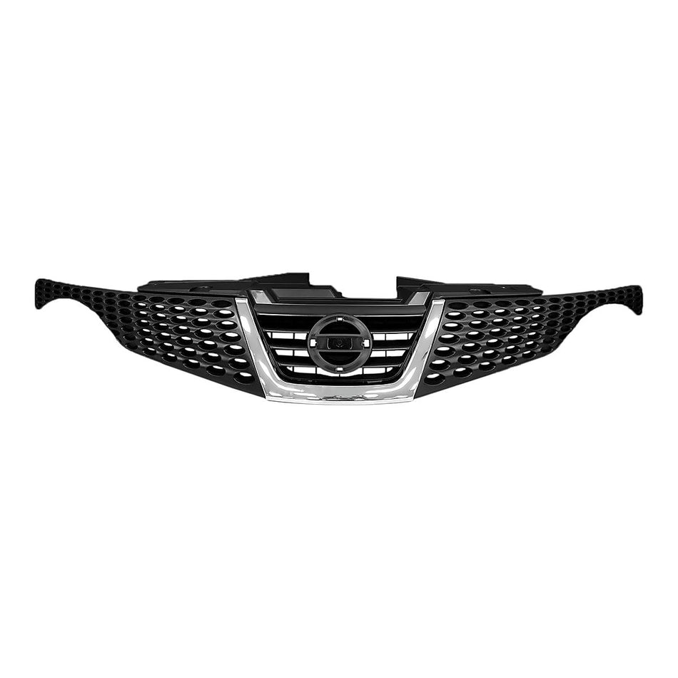 2011-2014 Nissan Juke Grille With Chrome Moulding – Front View (NI1200244)