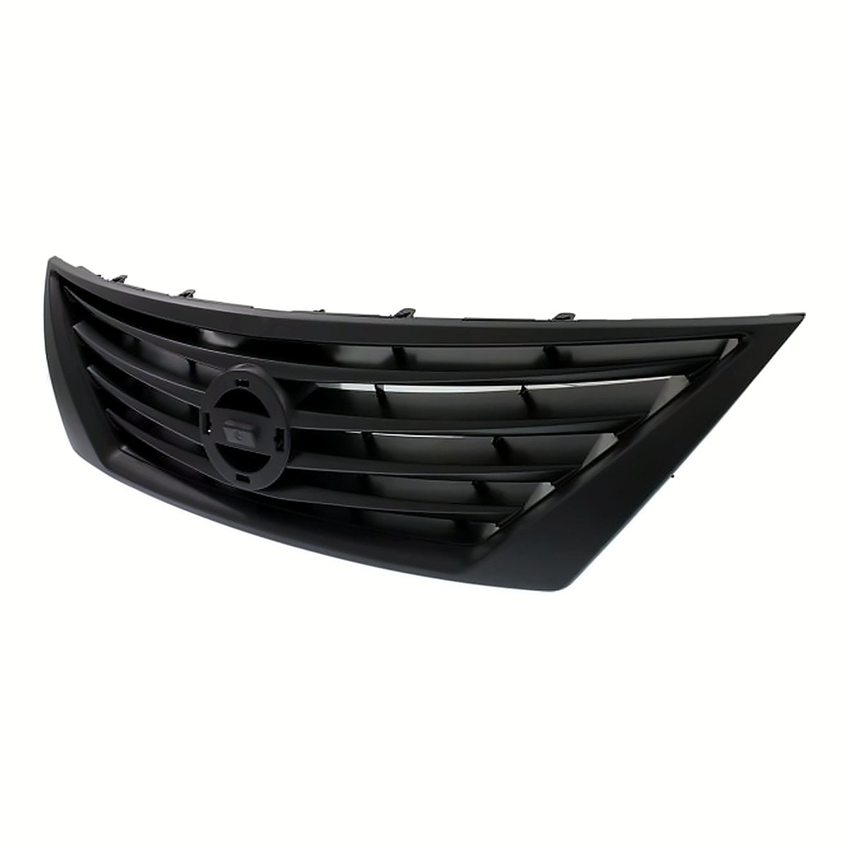 2012-2014 Nissan Versa_Sedan Grille Gray With Gray Mldg – Side View (NI1200246)