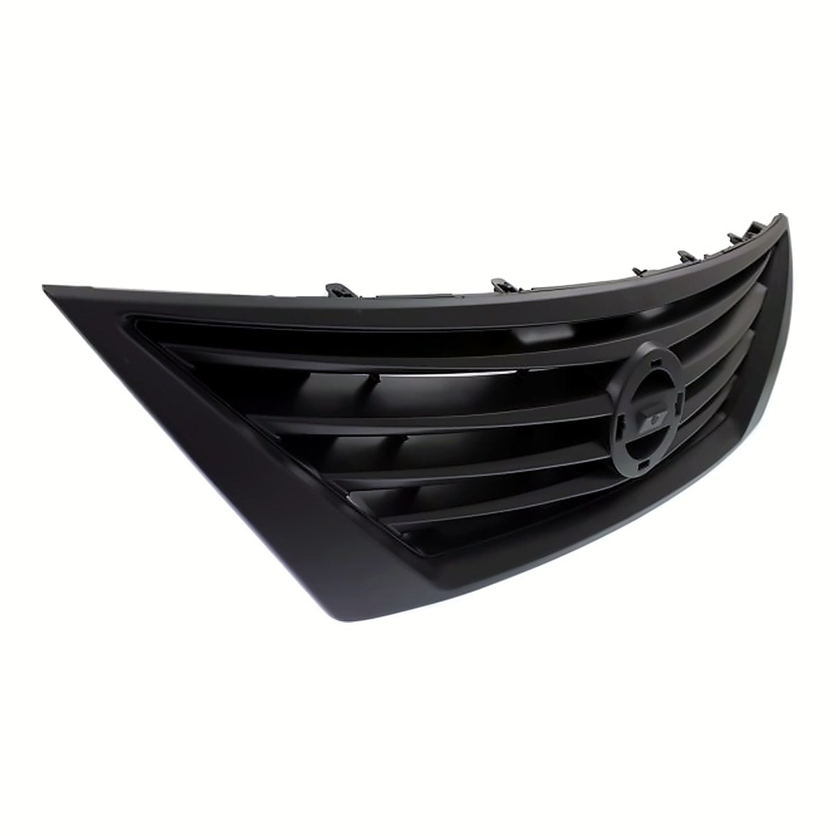 2012-2014 Nissan Versa_Sedan Grille Gray With Gray Mldg – Side View (NI1200246)