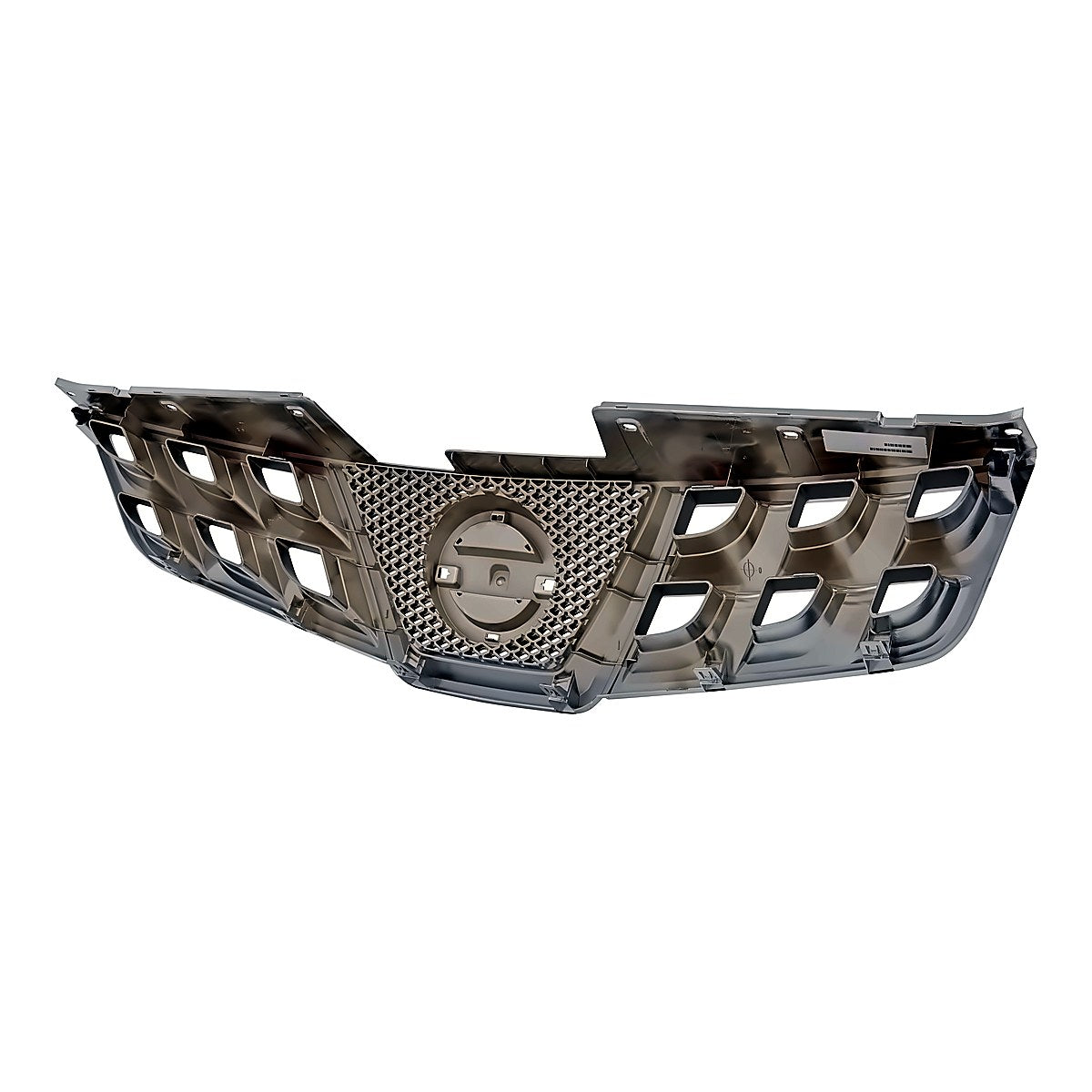 2011-2013 Nissan Rogue Grille Chrome/Black Without Camera Exclude Krom Pkg – Back View (NI1200249)