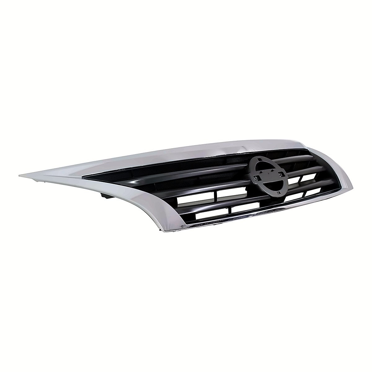 2013-2015 Nissan Altima Grille Black With Chrome Frontame – Side View (NI1200250)