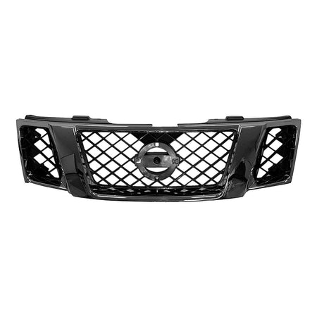 2008-2012 Nissan Pathfinder Grille Assy Matte-Black With Chrome Mldg – Front View (NI1200251)