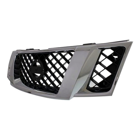 2008-2012 Nissan Pathfinder Grille Assy Matte-Black With Chrome Mldg – Side View (NI1200251)
