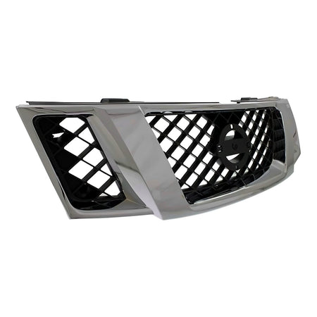 2008-2012 Nissan Pathfinder Grille Assy Matte-Black With Chrome Mldg – Side View (NI1200251)