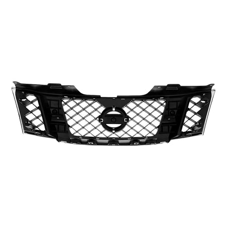 2008-2012 Nissan Pathfinder Grille Assy Matte-Black With Chrome Mldg – Back View (NI1200251)