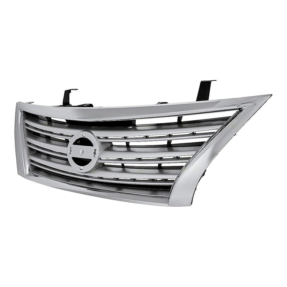 2013-2015 Nissan Sentra Grille Chrome/Silver – NI1200252-2