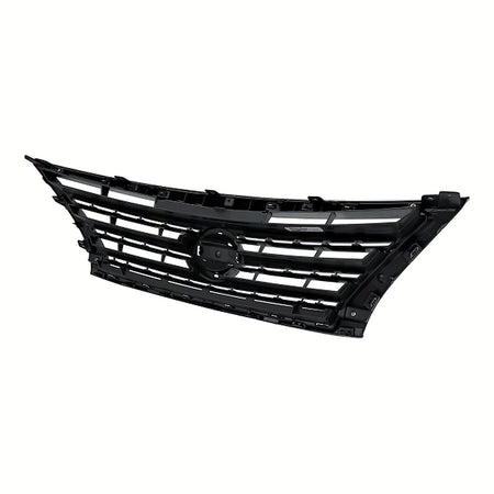 2013-2015 Nissan Sentra Grille Painted Dark Silver/Black With Chrome Mldg Sr – Back View (NI1200253)