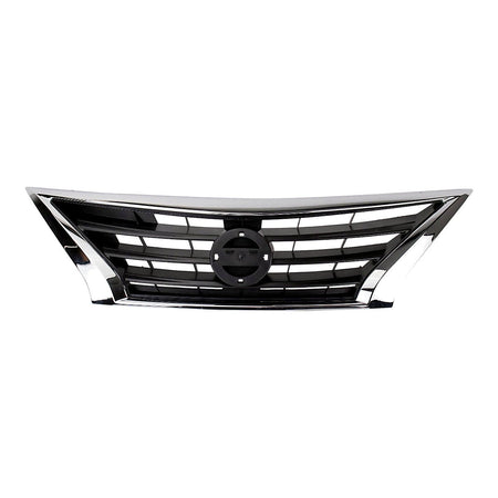 2015-2019 Nissan Versa_Sedan Grille Chrome/Black – NI1200261