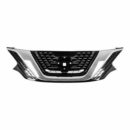 2015-2018 Nissan Murano Grille Black With Chrome Moulding – Front View (NI1200278)