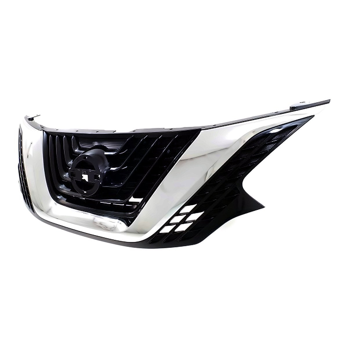 2015-2018 Nissan Murano Grille Black With Chrome Moulding – Side View (NI1200278)