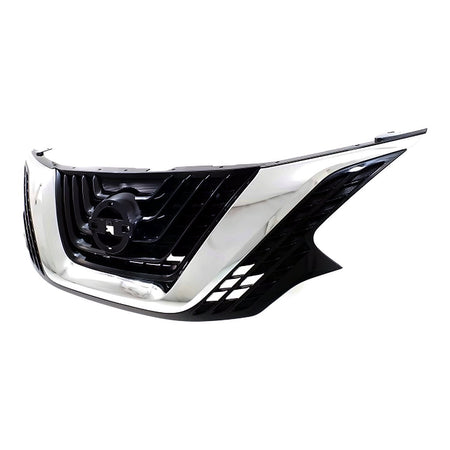 2015-2018 Nissan Murano Grille Black With Chrome Moulding – Side View (NI1200278)