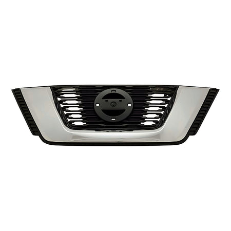 2017-2018 Nissan Rogue Grille Matte Black Without Camera Usa/Korea Built 17-18/Japan 2017 – Front View (NI1200285)