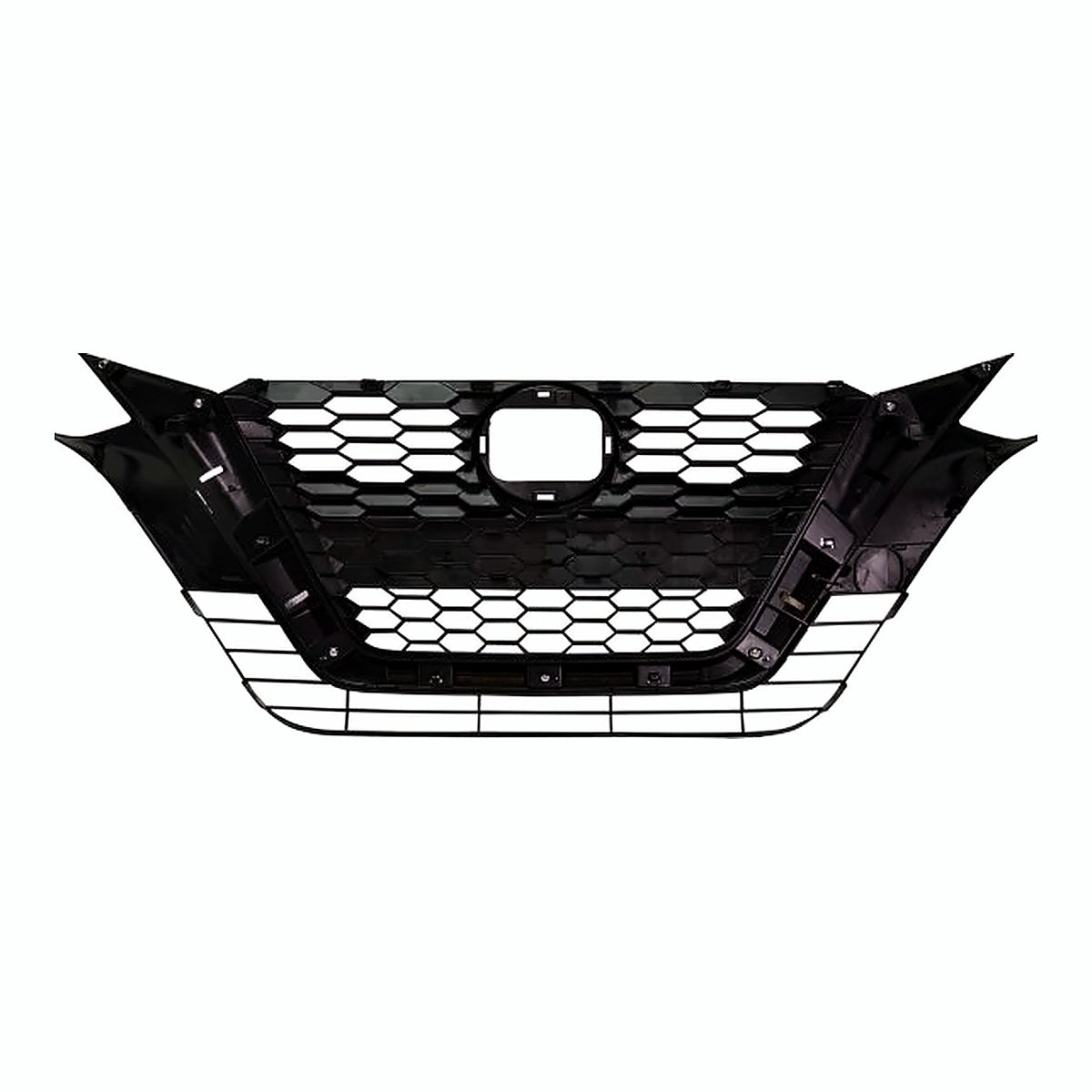 2019-2022 Nissan Altima Grille Ptd Black With Chrome Moulding Without Camera S/Sl/Sv Model – Back View (NI1200292)