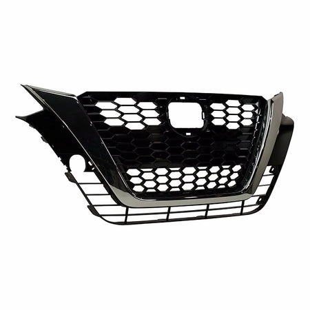 2019-2022 Nissan Altima Grille Ptd Black With Smoked Moulding Without Camera Sr Model – Side View (NI1200293)