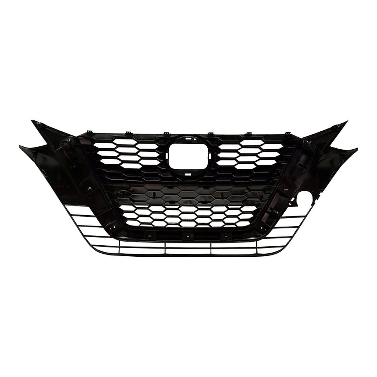 2019-2022 Nissan Altima Grille Ptd Black With Smoked Moulding Without Camera Sr Model – Back View (NI1200293)