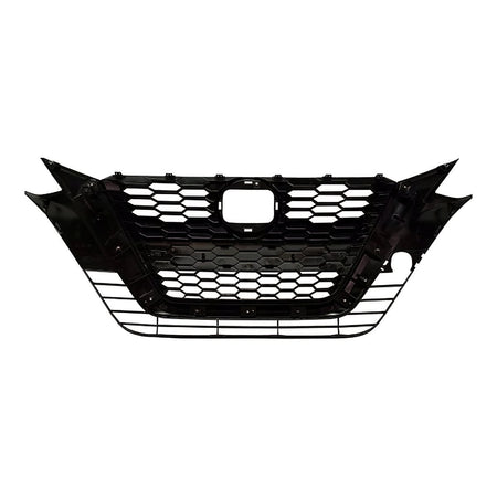 2019-2022 Nissan Altima Grille Ptd Black With Smoked Moulding Without Camera Sr Model – Back View (NI1200293)