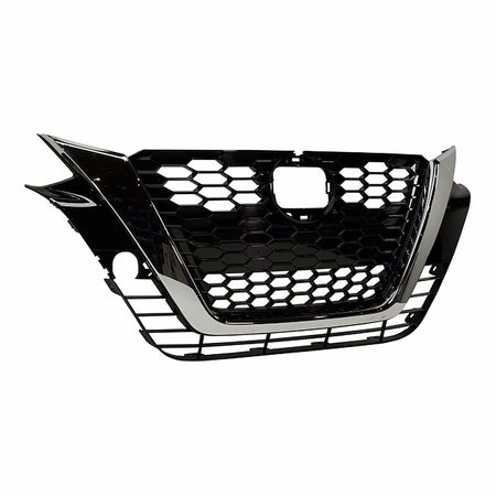 2019-2021 Nissan Altima Grille Ptd Black With Chrome Moulding With Camera Platinum/Edition One Model – Side View (NI1200294)