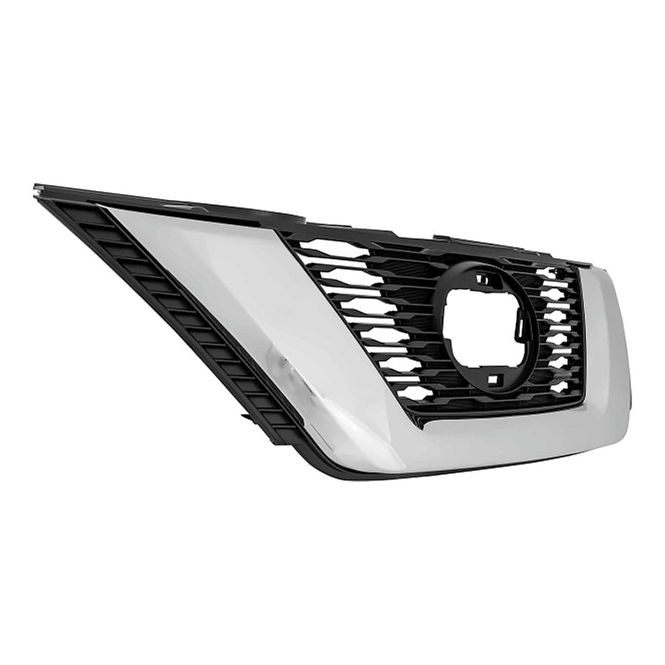 2018-2019 Nissan Rogue Hybrid Grille Front - side angle, Part NI1200295