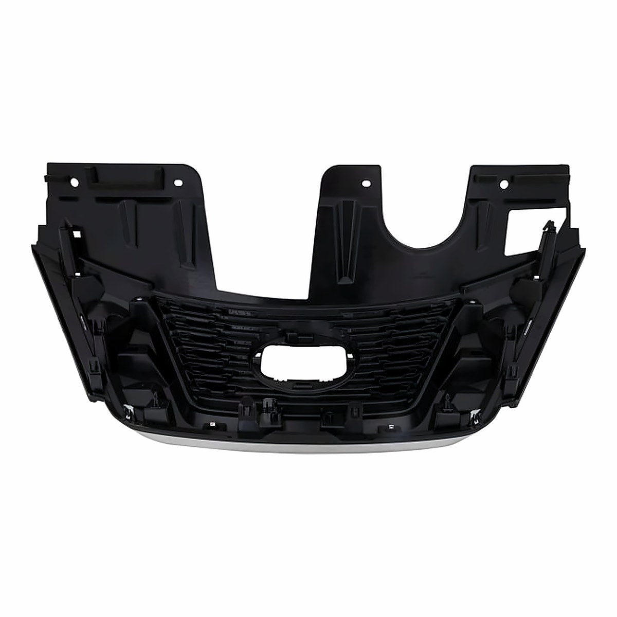 2018-2020 Nissan Rogue Grille Front Black With Chrome Molding Without Camera – Back View (NI1200295)