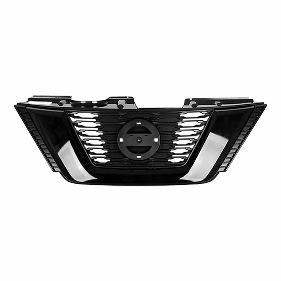 2017 Nissan Rogue Grille With Black Moulding Us Built Sv Model – Front View (NI1200303)