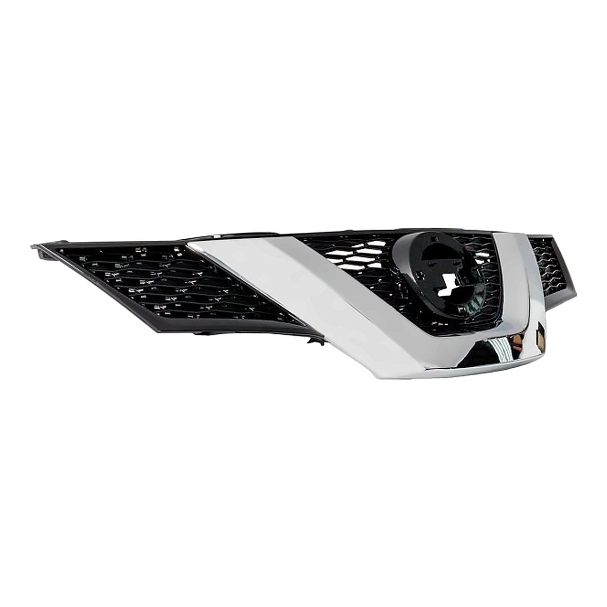 2015-2016 Nissan Rogue Grille Lower Ptd Black With Camera Hole Korea Built – Side View (NI1200305)