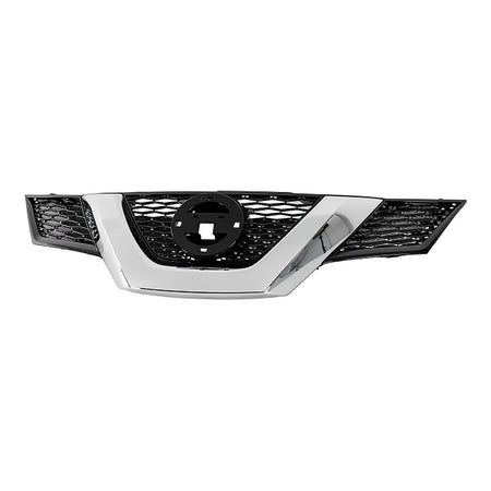 2015-2016 Nissan Rogue Grille Lower Ptd Black With Camera Hole Korea Built – Side View (NI1200305)