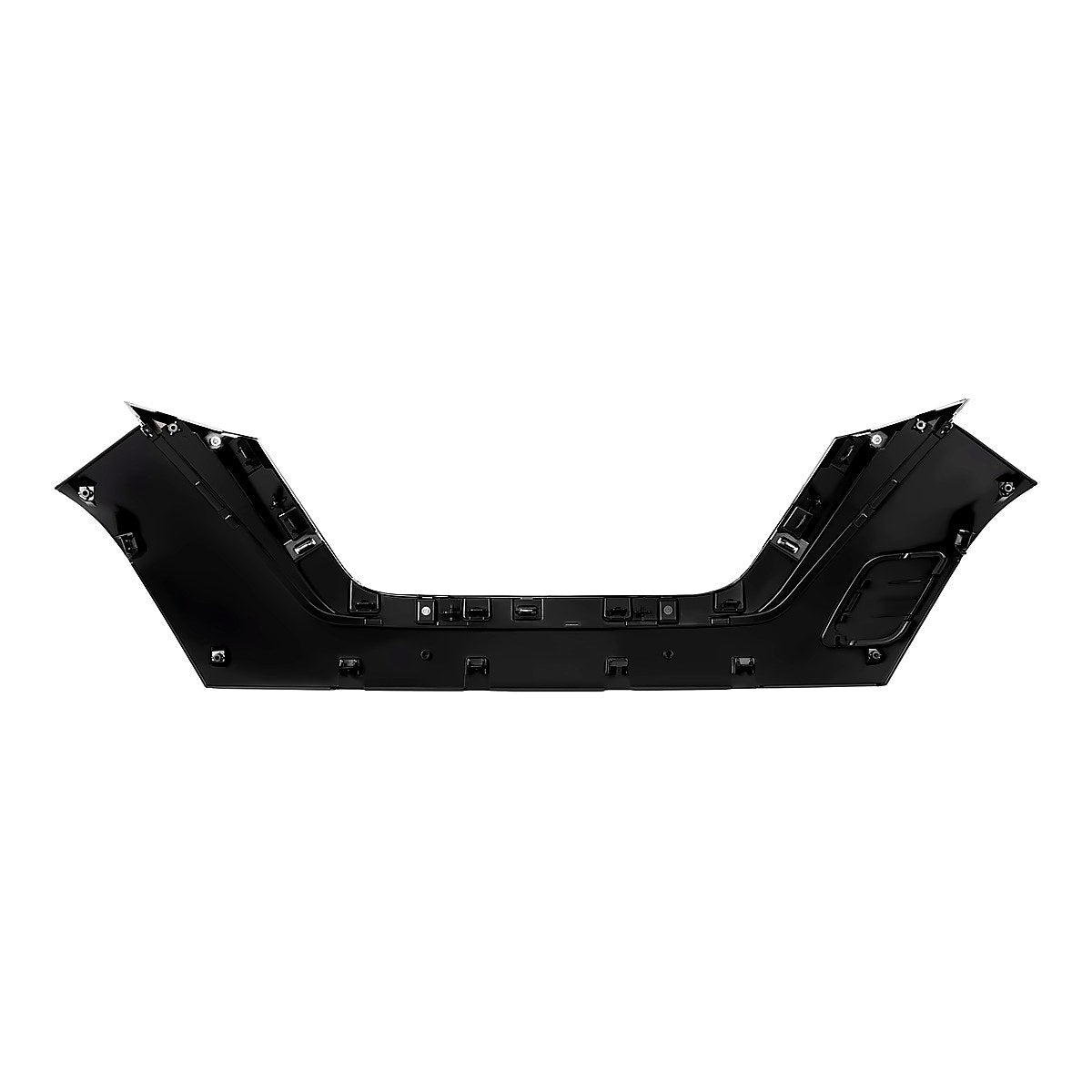 2020-2022 Nissan Versa_Sedan Grille Moulding Outer Smoked Chrome Finish Sr Model – Detail View (NI1200307)