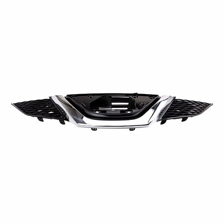 2018-2019 Nissan Qashqai Grille Front Ptd Black With Chrome Molding Without Camera – Side View (NI1200312)
