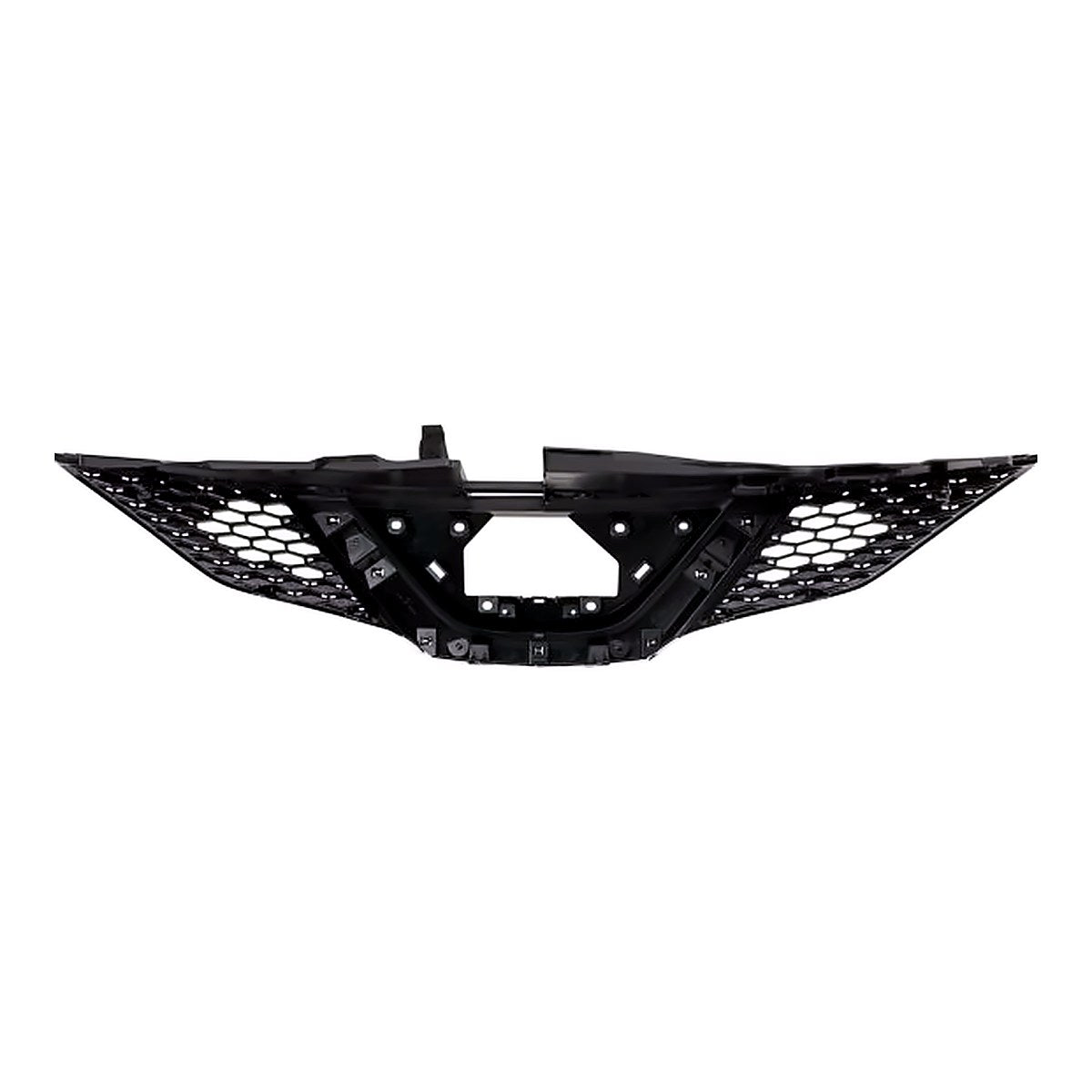 2018-2019 Nissan Qashqai Grille Front Ptd Black With Chrome Molding Without Camera – Back View (NI1200312)