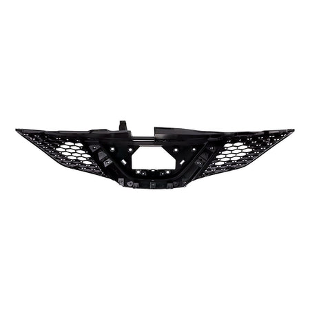 2018-2019 Nissan Qashqai Grille Front Ptd Black With Chrome Molding Without Camera – Back View (NI1200312)