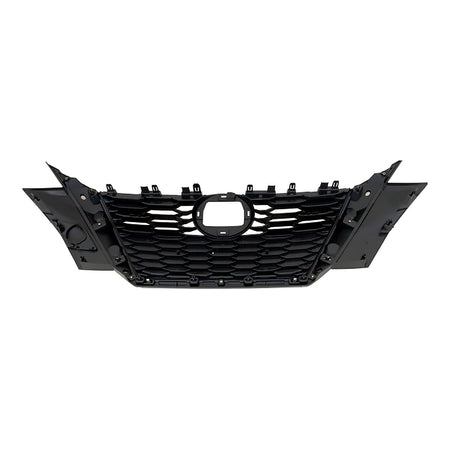2020-2023 Nissan Sentra Grille Bright Black Dark Chrome Without Camera With Tow Cover Sr Model – Back View (NI1200317)