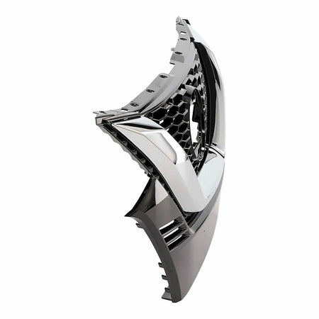 2020-2023 Nissan Qashqai Grille Front Bright Black With Chrome Molding/Camera Sl Models – Side View (NI1200319)