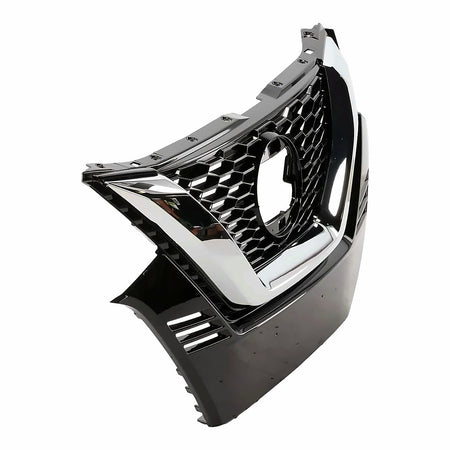 2020-2023 Nissan Qashqai Grille Front Bright Black With Chrome Molding Without Camera S/Sv Models – Side View (NI1200320)