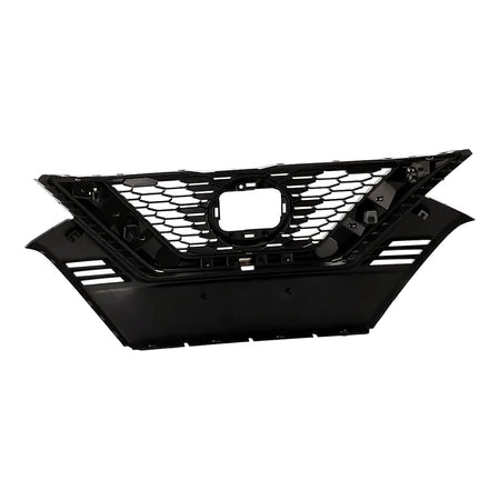 2020-2023 Nissan Qashqai Grille Front Bright Black With Chrome Molding Without Camera S/Sv Models – Back View (NI1200320)