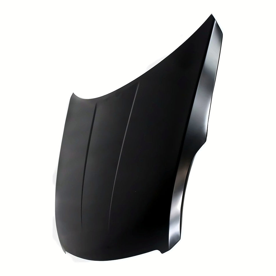 2008-2009 Nissan Altima Coupe Hood Aluminum - side angle, Part NI1230173