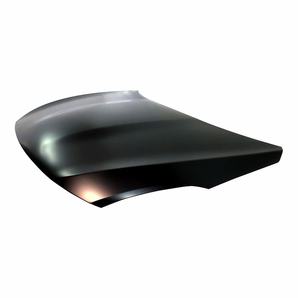 2010-2013 Nissan Altima Coupe Hood Aluminum - side angle, Part NI1230181