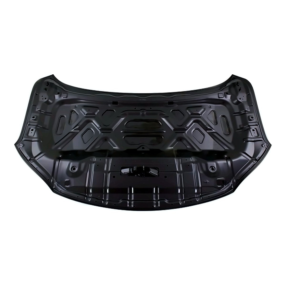 2013-2016 Nissan Pathfinder Hood Aluminum – Back View (NI1230195)