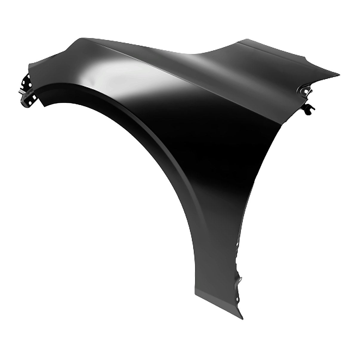 2020-2025 Nissan Sentra Fender Front Driver Side Steel Without Side Lamp Hole – Back View (NI1240238)