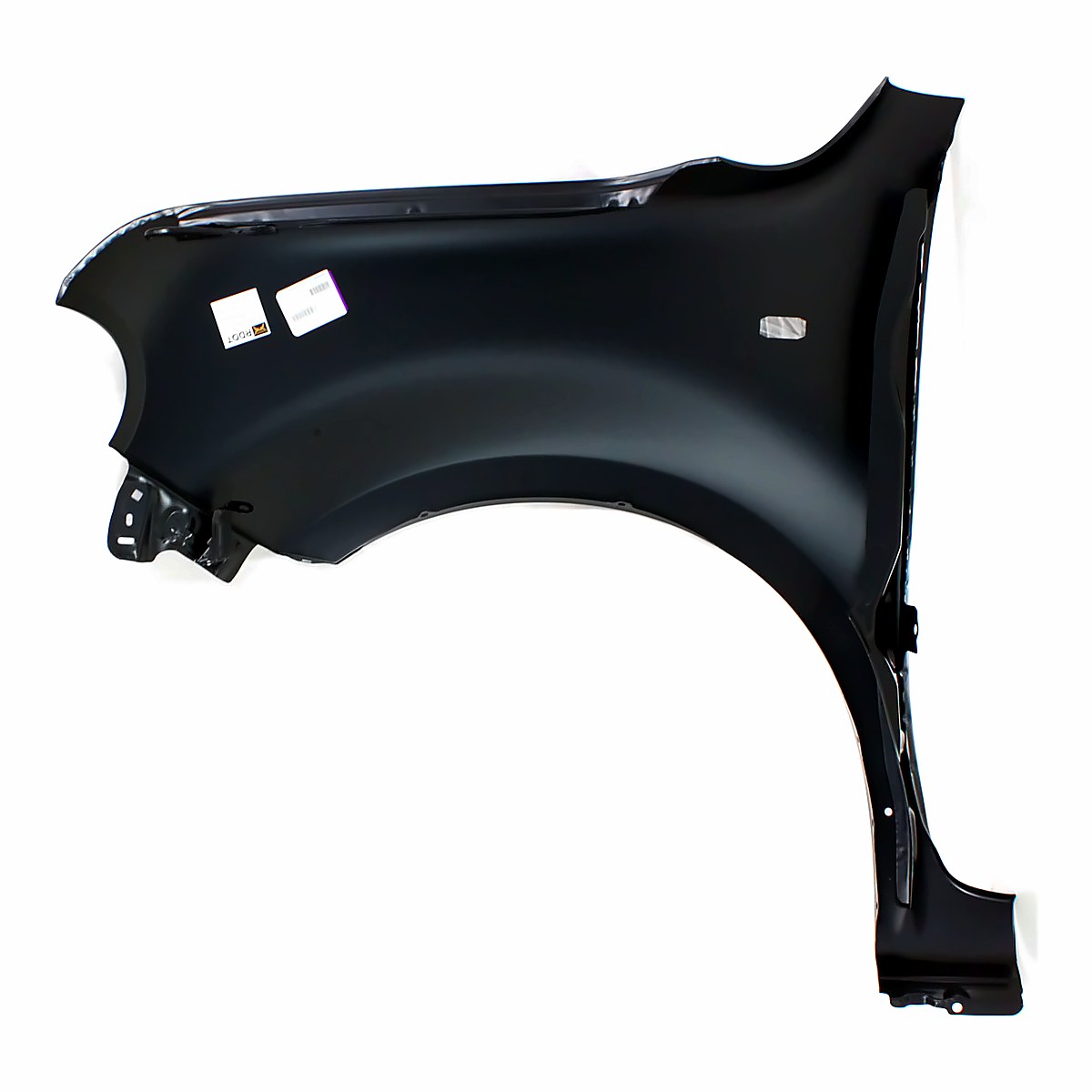 2009-2011 Nissan Cube Fender Front Passenger Side Krom With Moulding Hole – Back View (NI1241197)