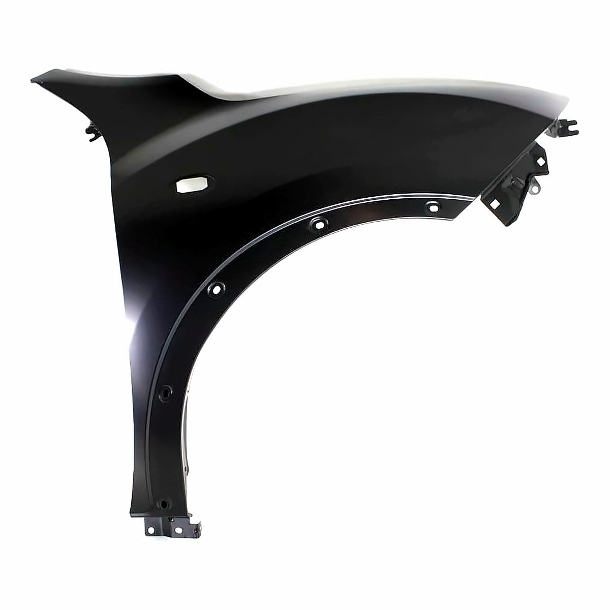 2011-2012 Nissan Juke Fender Front Passenger Side With Side Lamp Hole – Front View (NI1241200)