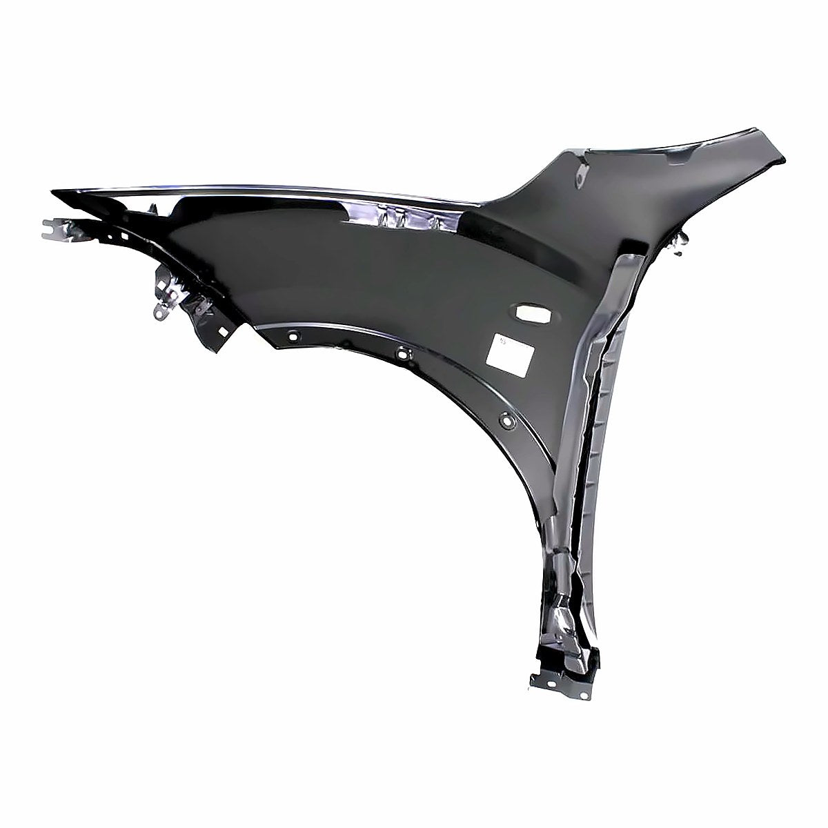 2011-2012 Nissan Juke Fender Front Passenger Side With Side Lamp Hole – Back View (NI1241200)
