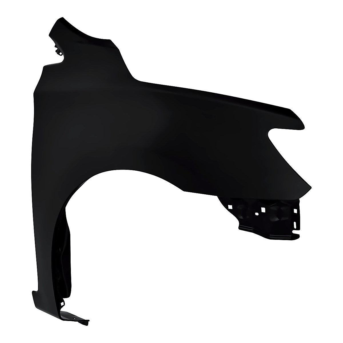 2016-2019 Nissan Sentra Fender Front Passenger Side Without Rocker Molding Holes – Side View (NI1241222)