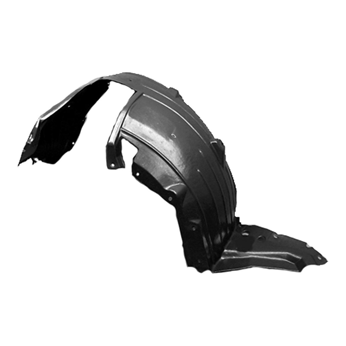2007-2012 Nissan Sentra Fender Liner Driver Side 2.5L – Side View (NI1248116)