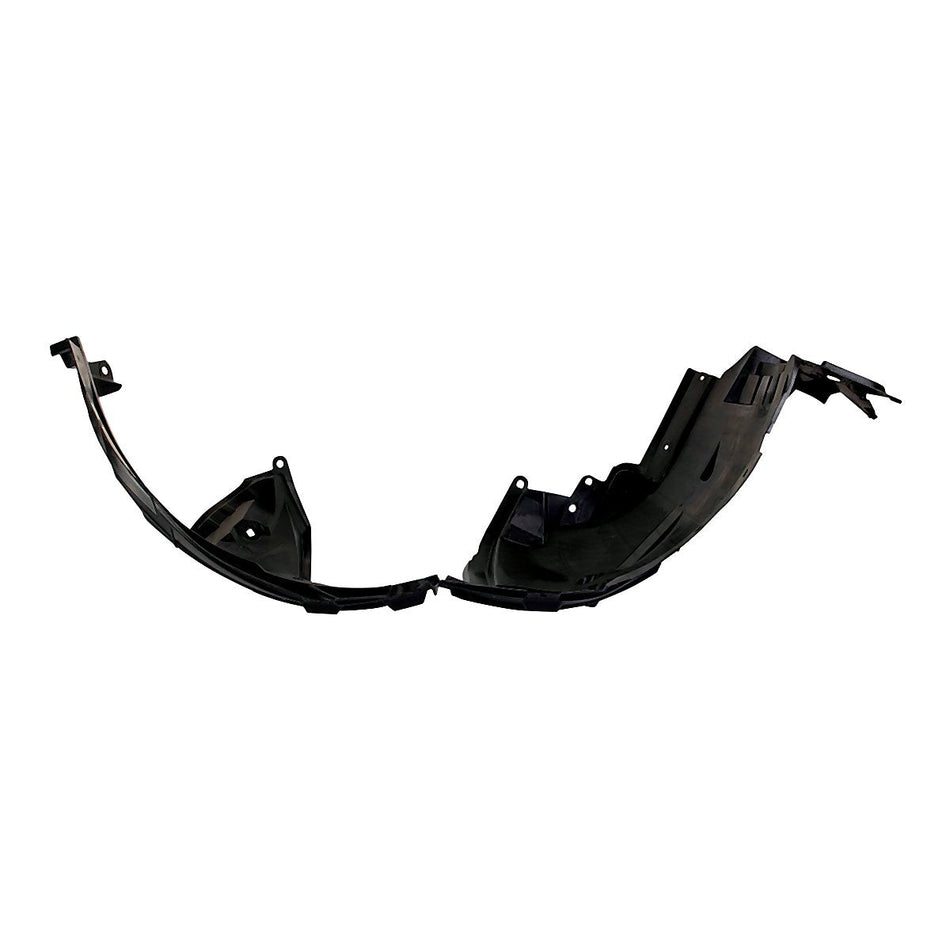 2017-2019 Nissan Rogue Hybrid Fender Liner Front Driver Side - side angle, Part NI1248135