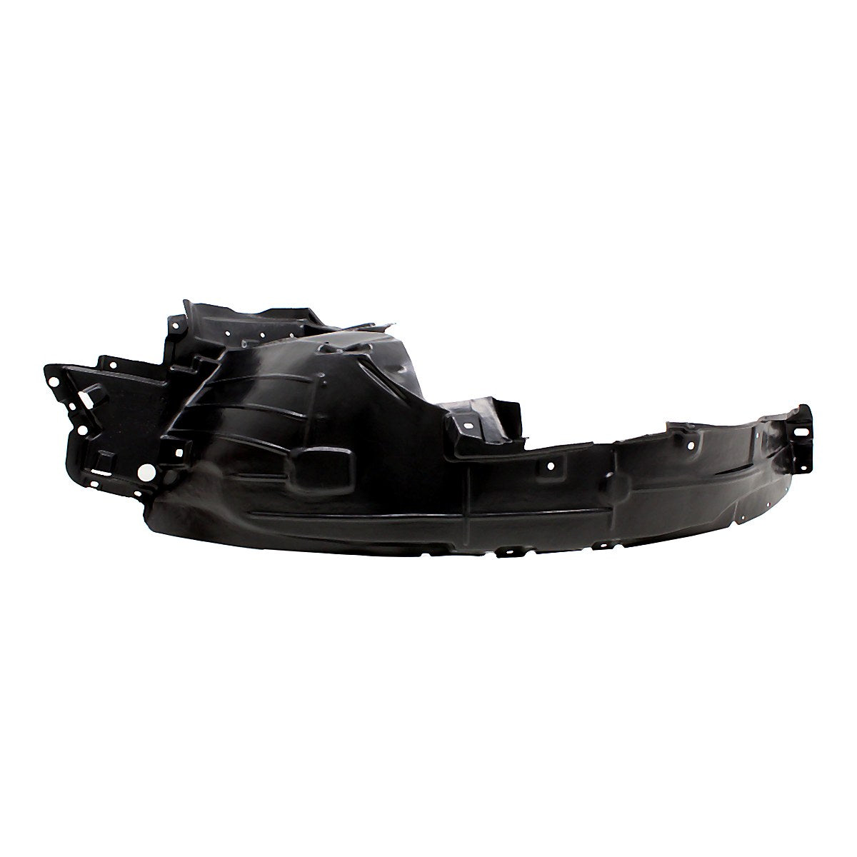 2014-2017 Nissan Versa_Hatchback Fender Liner Front Driver Side Sr Model Vacuum Molded – Front View (NI1248156)
