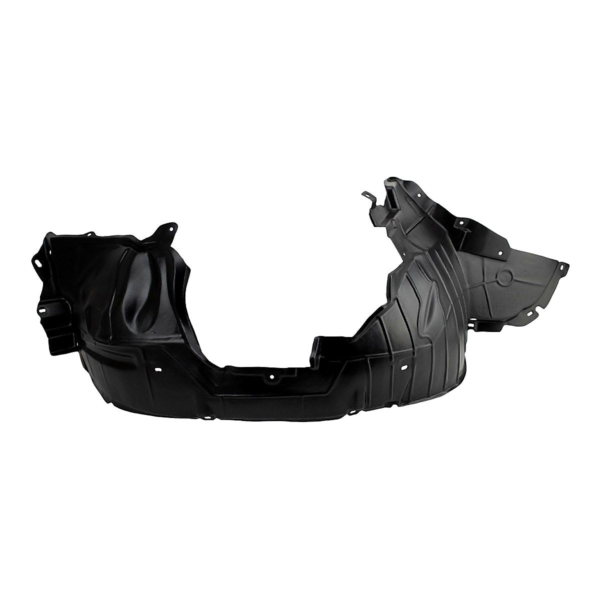 2007-2012 Nissan Versa Fender Liner Passenger Side Exclude 2012 Sdn – Front View (NI1249114)