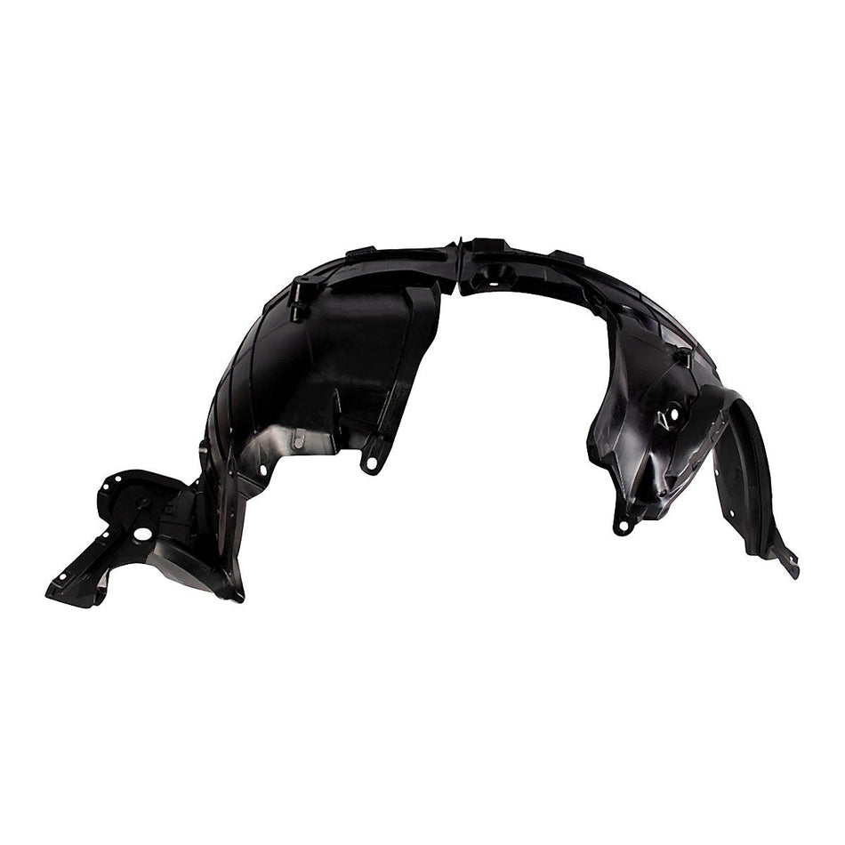 2017 Nissan Rogue Hybrid Fender Liner Front Passenger Side - side angle, Part NI1249135