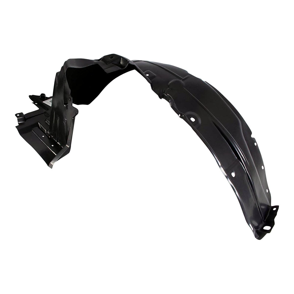 2014-2017 Nissan Versa_Hatchback Fender Liner Front Passenger Side Sr Model Vacuum Molded – Front View (NI1249156)