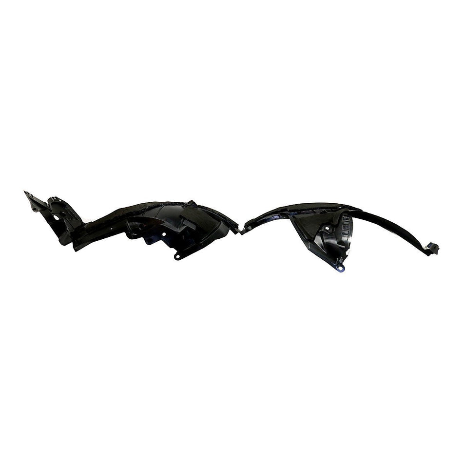 2017-2019 Nissan Rogue Hybrid Fender Liner Front Passenger Side - side angle, Part NI1249158