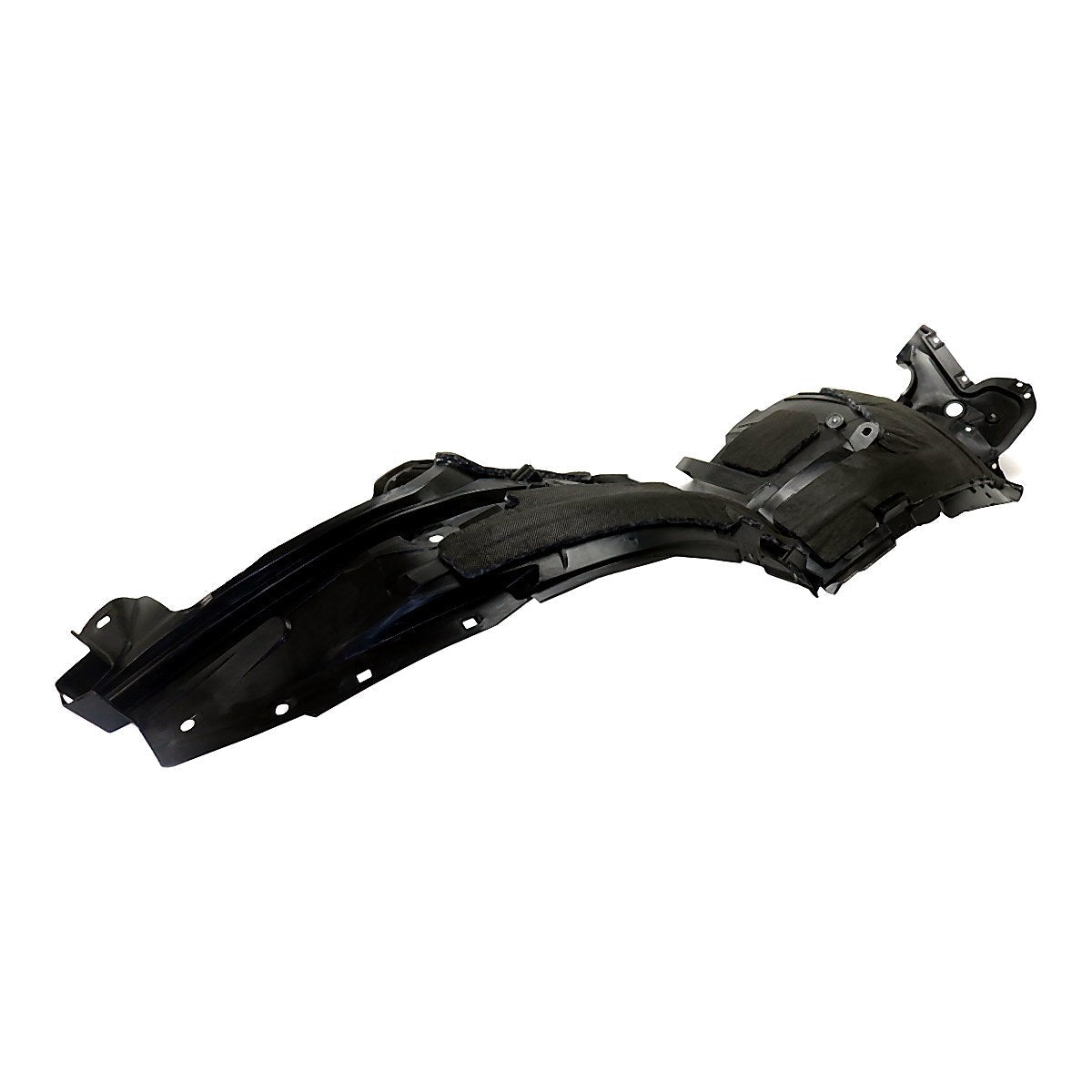 2017-2020 Nissan Rogue Fender Liner Front Passenger Side With Insulation Foam Frontom 11/16 Exclude Japan Built – Side View (NI1249158)